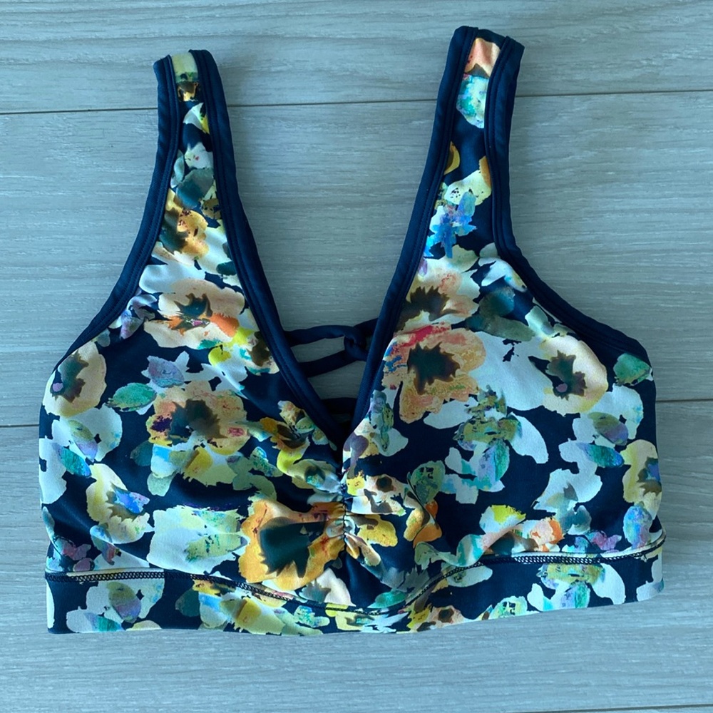 Floral Sports Bra